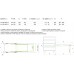 Выдвижная система скамьи телескопическая с ногой ATIM T-BENCH ширина 450