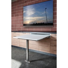 Выдвижная система столешни телескопическая с ногой ATIM T-ABLE ширина 900